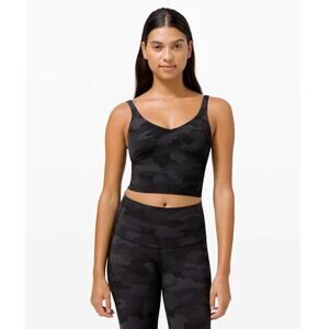 Lululemon Align Tank Top-Heritage 365 Camo Deep Coal Multi - Size 4 /XS Athletic